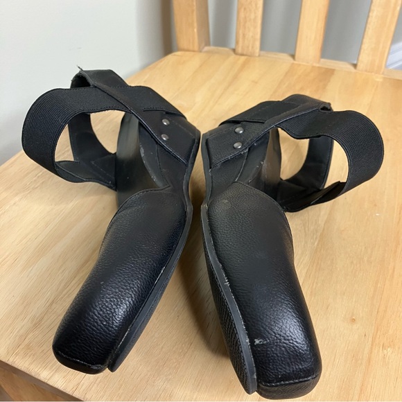 Axxiom Fantasy World black Mary Jane wedge comfort nursing shoes 8 - Picture 3 of 8